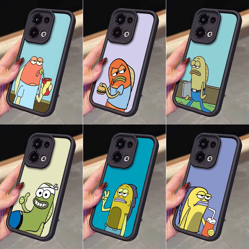 Phone Cases Ugly - Funny Cartoon Ugly Fish Shockproof Phone