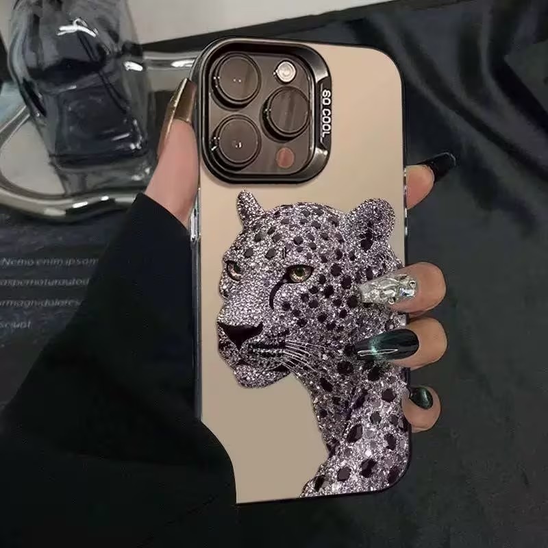 Phone Cases Xs - IMD Holographic Silver Phone Case For