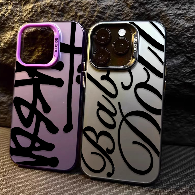 Phone Cases Xs - Creative Fashion English Letter Hard Phone