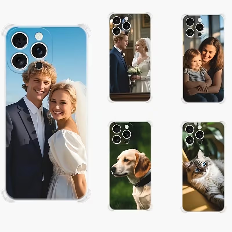 Phone Cases Custom - DIY Customization Photo Clear Phone Case
