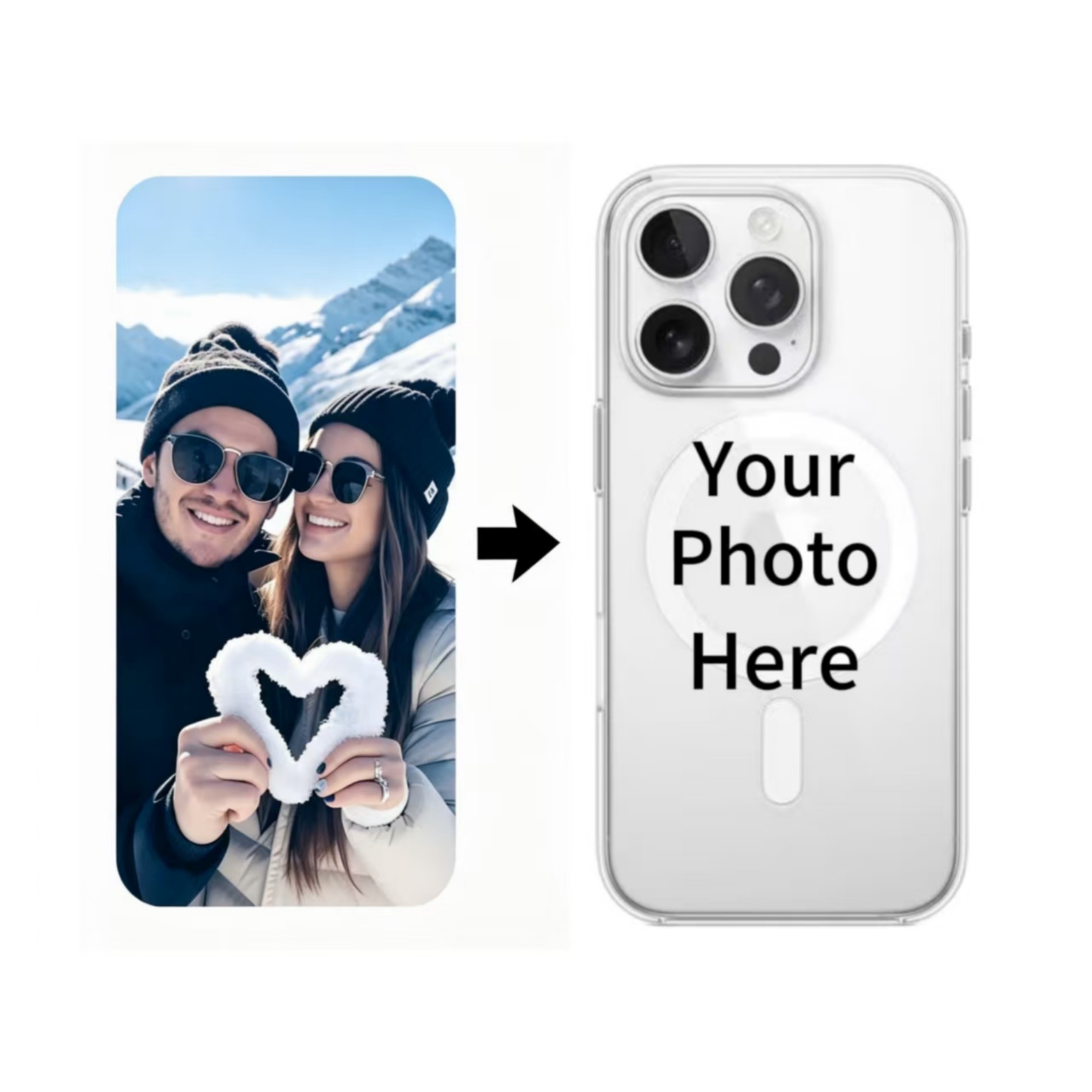 Phone Cases Custom - Magnetic Case For iPhone 13 11