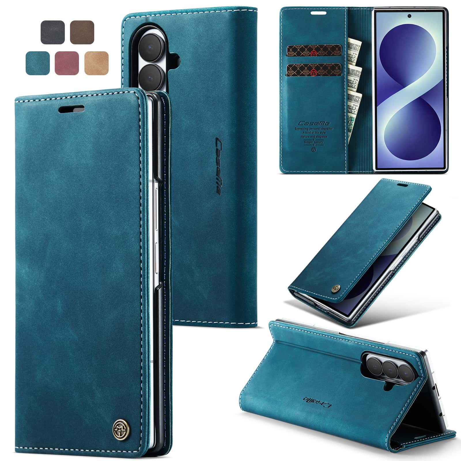 Leather Flip Wallet Case for S - огляд і ціна Leather Folio Wallet Case