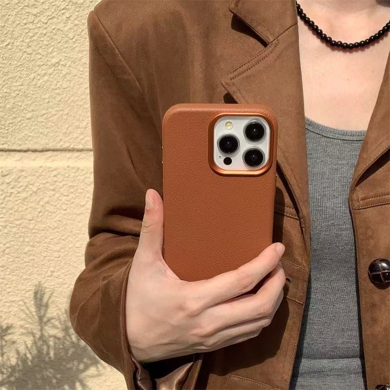 For Magsafe Lychee Texture PU  - огляд і ціна Phone Cases Custom