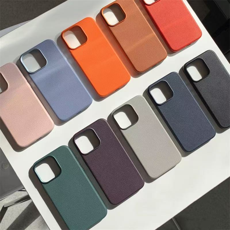 For Magsafe Lychee Texture PU  - огляд і ціна Phone Cases Custom