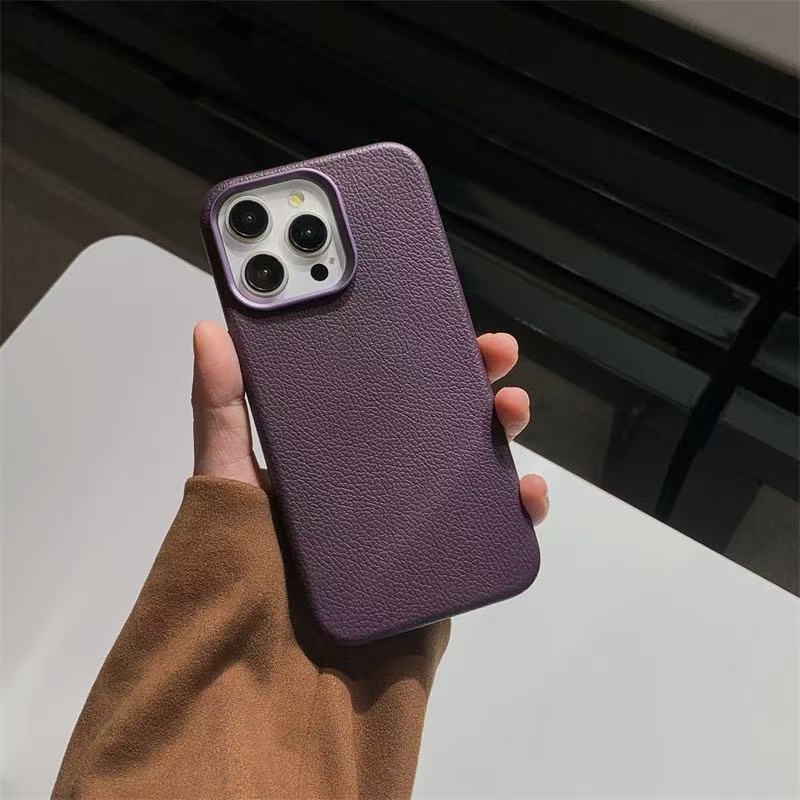 For Magsafe Lychee Texture PU  - огляд і ціна Phone Cases Custom