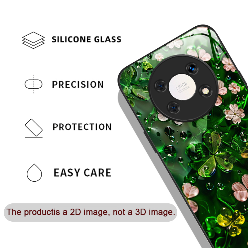 Luxurious Green Four-leaf Clov - огляд і ціна Phone Cases Green