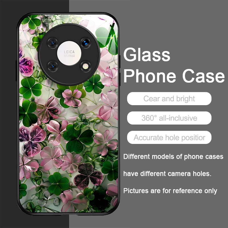 Luxurious Green Four-leaf Clov - огляд і ціна Phone Cases Green