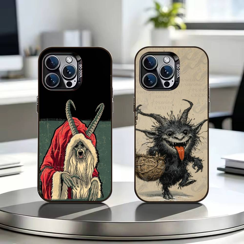 U-Ugly K-krampus art Silver Gr - огляд і ціна Phone Cases Ugly
