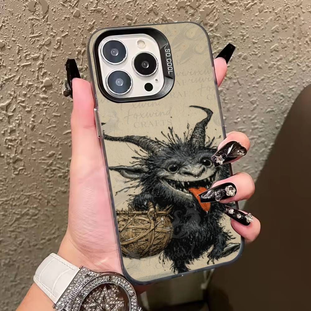 U-Ugly K-krampus art Silver Gr - огляд і ціна Phone Cases Ugly
