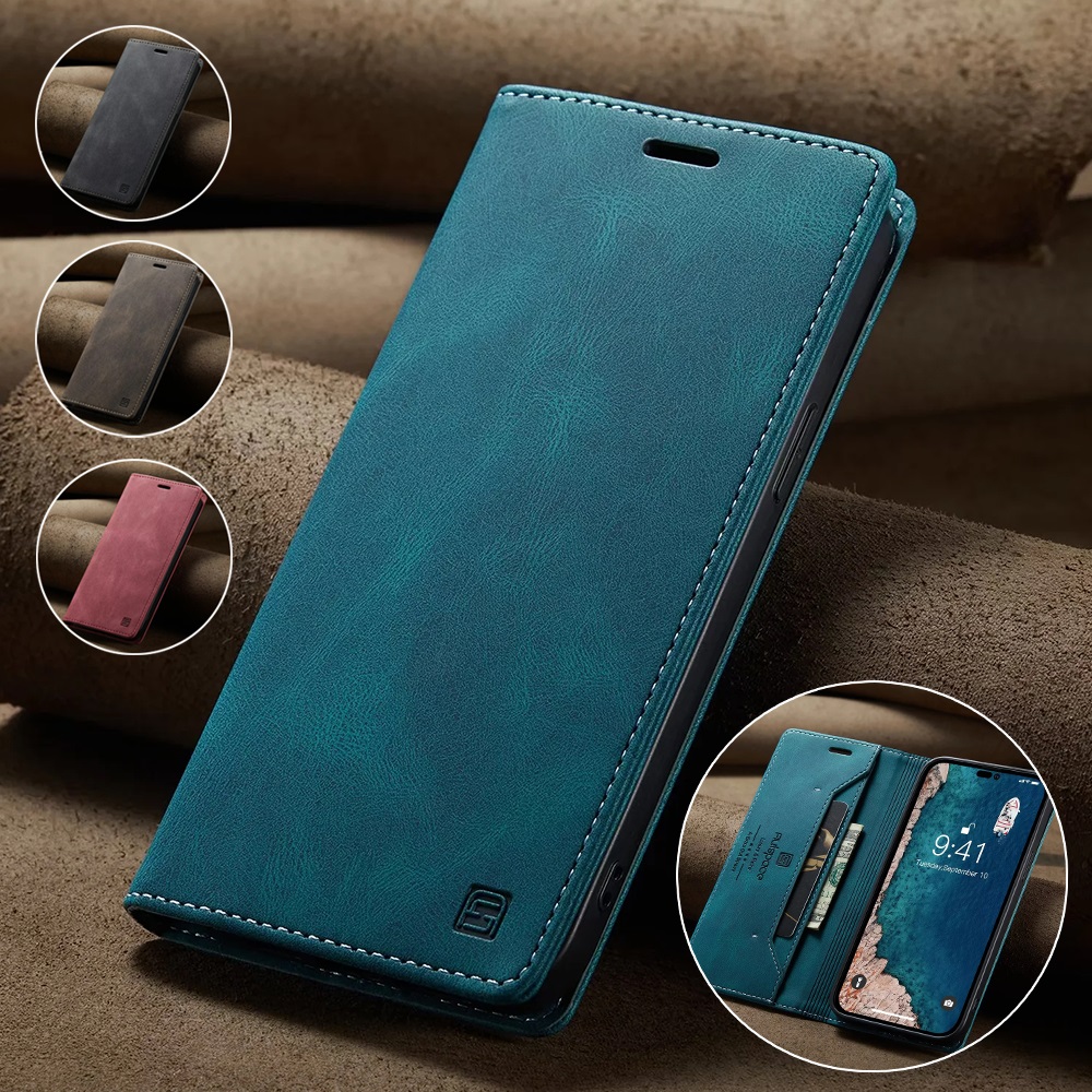 Leather Cases for iPhone 14 13 - огляд і ціна Leather Folio Wallet Case