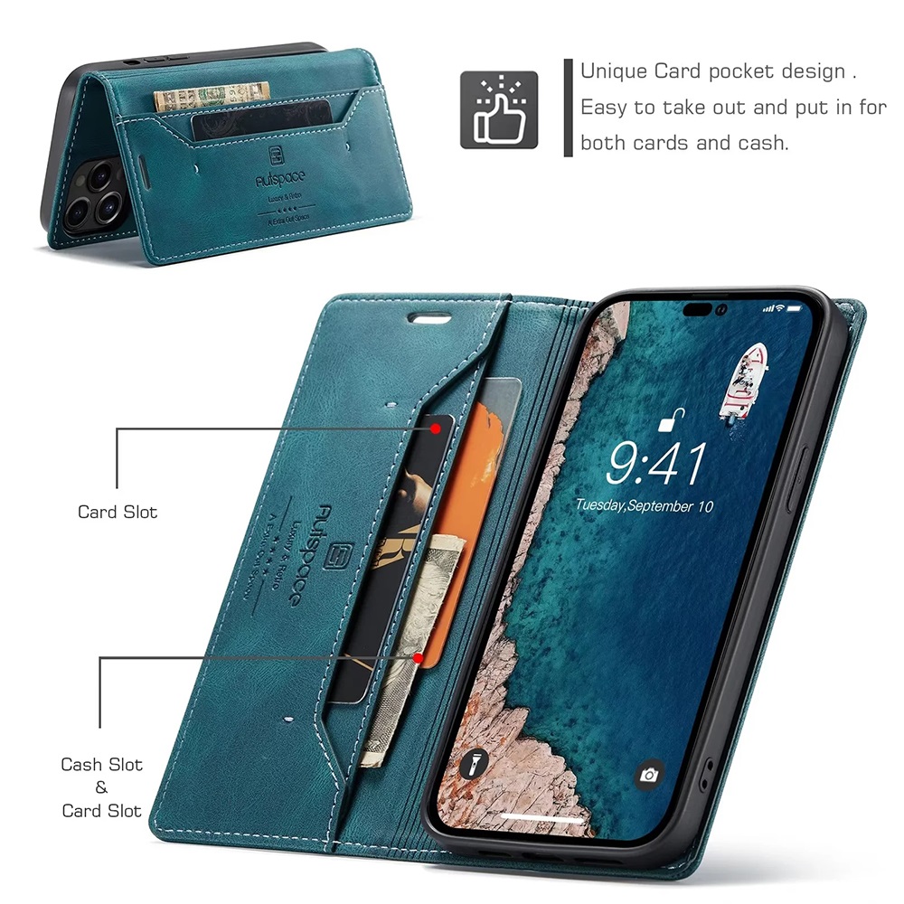 Leather Cases for iPhone 14 13 - огляд і ціна Leather Folio Wallet Case