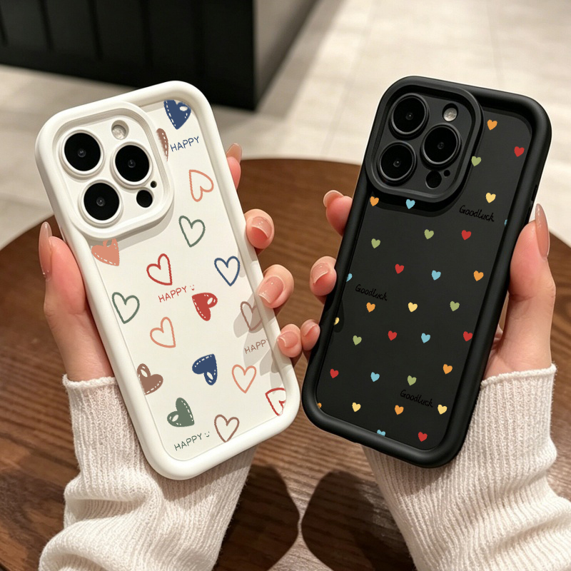 Cute Love Heart Graphic Phone  - огляд і ціна Phone Cases Motorola Edge 2025