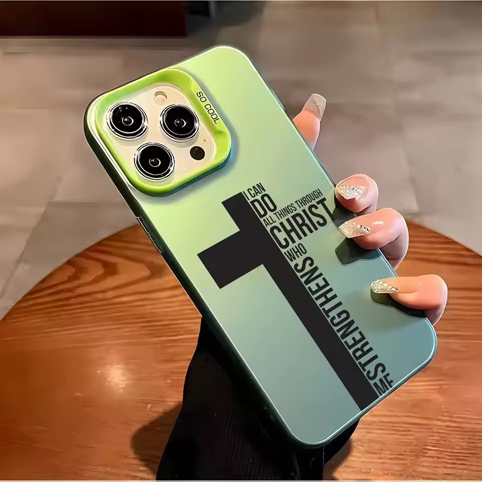 Anti Fingerprint Cross Bible P - огляд і ціна Phone Cases Xs