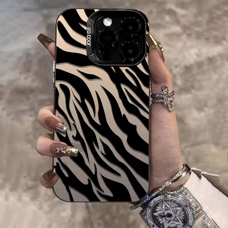 Zebra Pattern Black Advanced I - огляд і ціна Phone Cases Apple