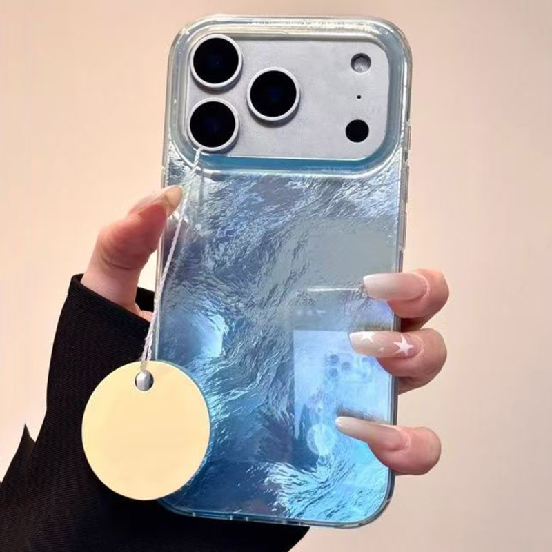INS Style Blue Blending Print  - огляд і ціна Phone Cases Green