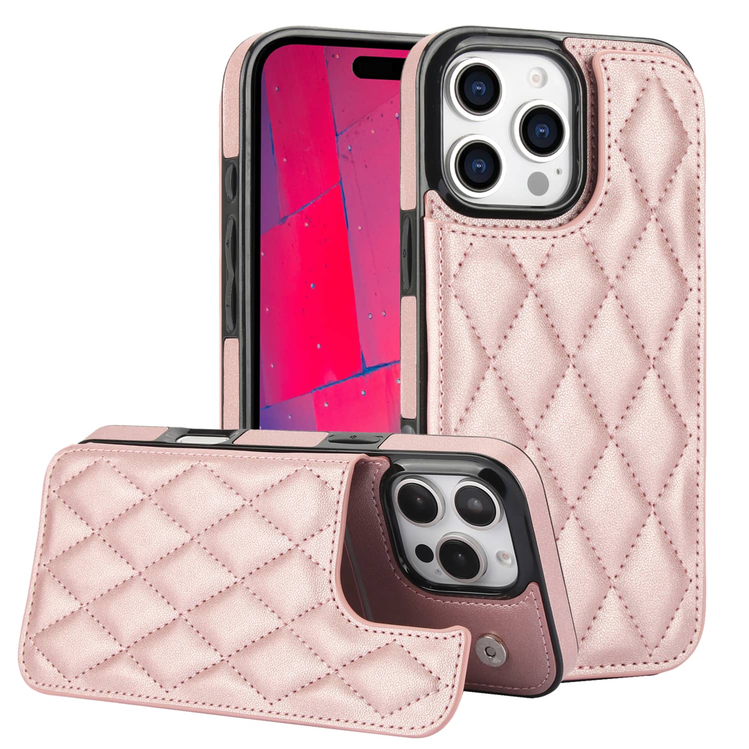 For iPhone 16 Pro Max iPhone 1 - огляд і ціна Leather Folio Wallet Case