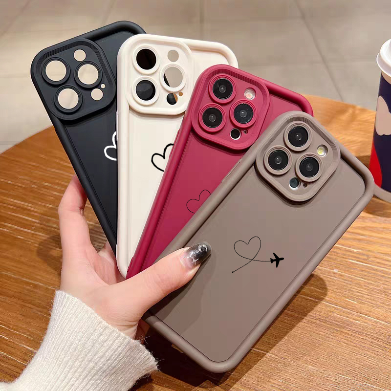 Airplane Route Love Heart Desi - огляд і ціна Phone Cases Motorola Edge 2025
