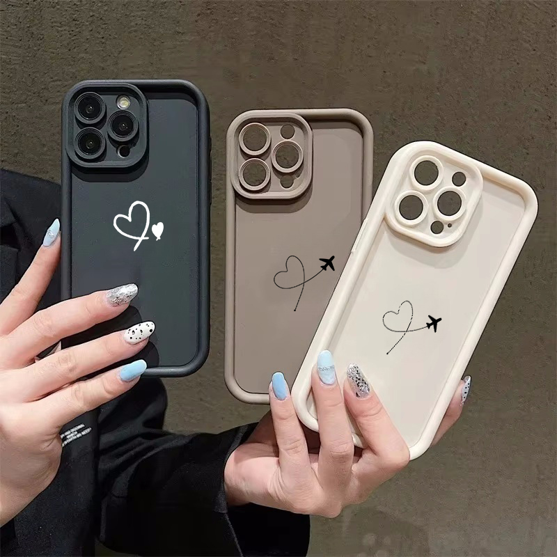 Airplane Route Love Heart Desi - огляд і ціна Phone Cases Motorola Edge 2025