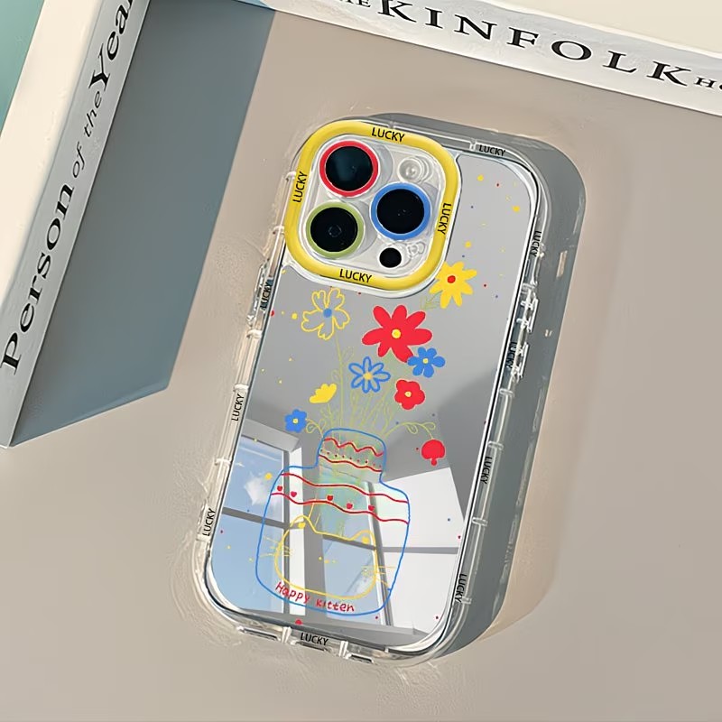 Summer Daisy Cat Vase Design M - огляд і ціна Phone Cases Xs