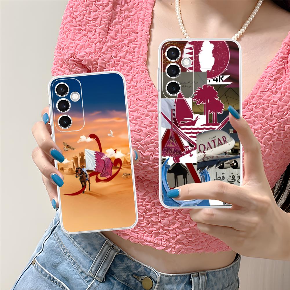 Qatar Flag Clear Mobile Phone  - огляд і ціна Phone Cases Qatar