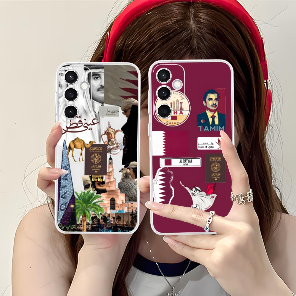 Qatar Flag Clear Mobile Phone  - огляд і ціна Phone Cases Qatar
