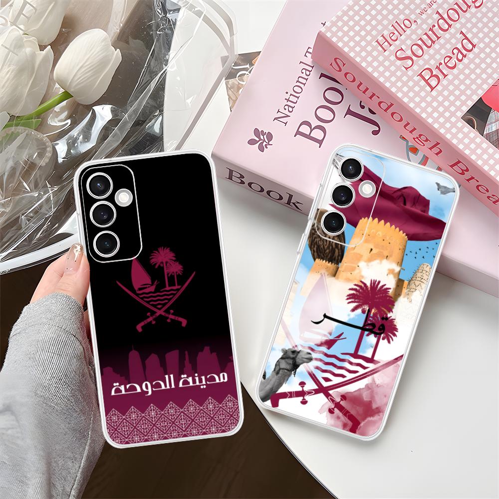 Qatar Flag Clear Mobile Phone  - огляд і ціна Phone Cases Qatar