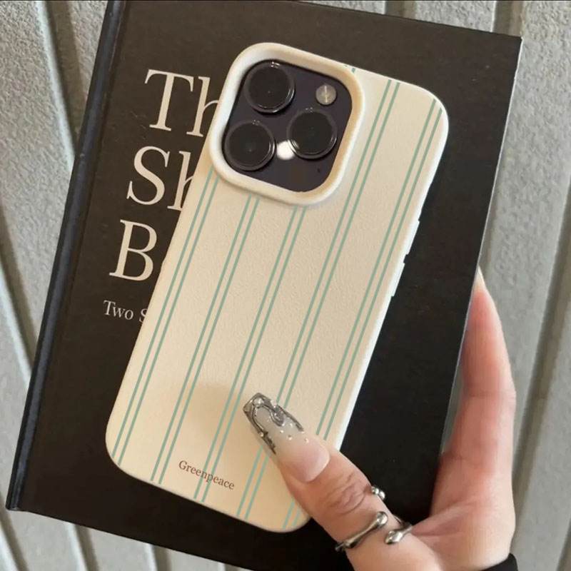 The Green Stripe Lichee Patter - огляд і ціна Phone Cases Green