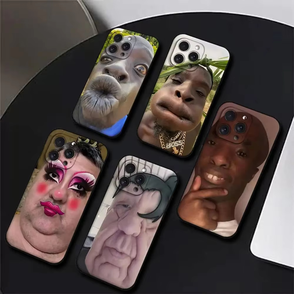 Funny Ugly Man Pattern Phone C - огляд і ціна Phone Cases Ugly