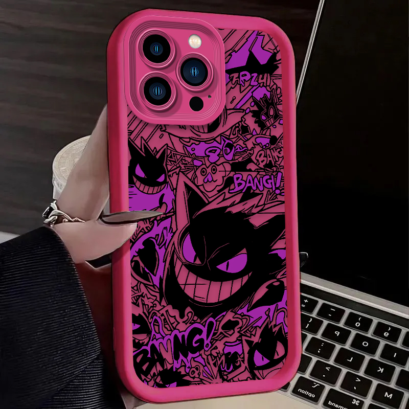 P-Pokemon Gengar Graffiti Phon - огляд і ціна Phone Cases Xs