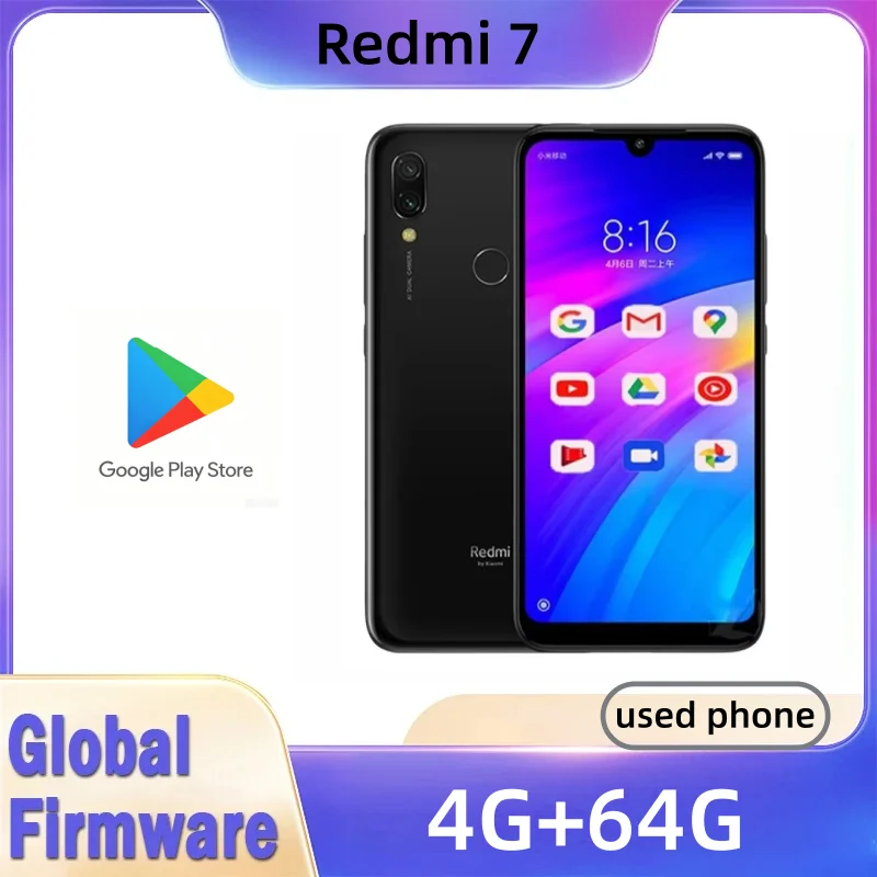Xiaomi Redmi 7 Cellphone with  - огляд і ціна Phone Cases Casely