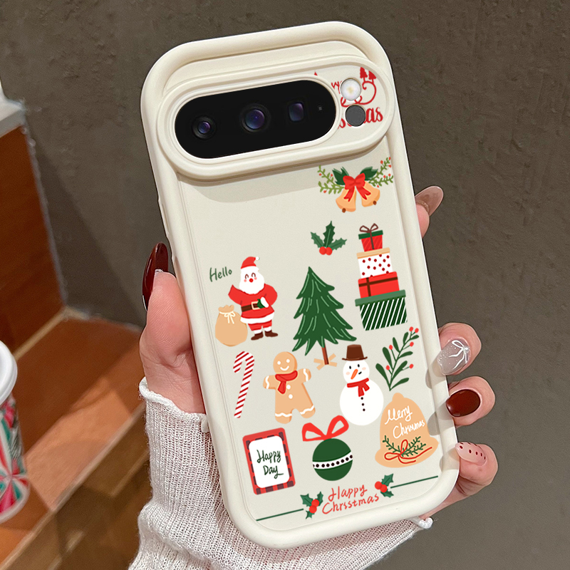 Happy Christmas Pattern Soft T - огляд і ціна Google Pixel 9