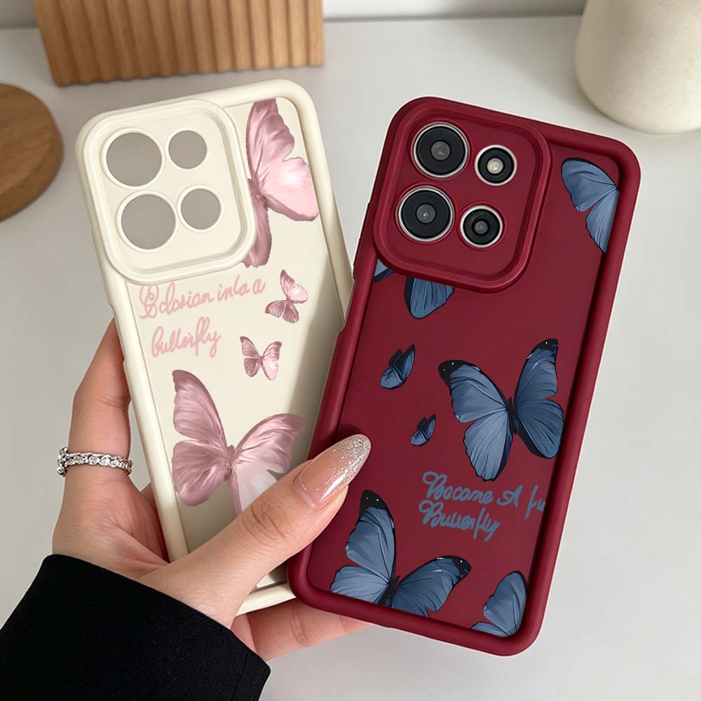 Retro Butterfly pattern Cover  - огляд і ціна Phone Cases Motorola Edge 2025