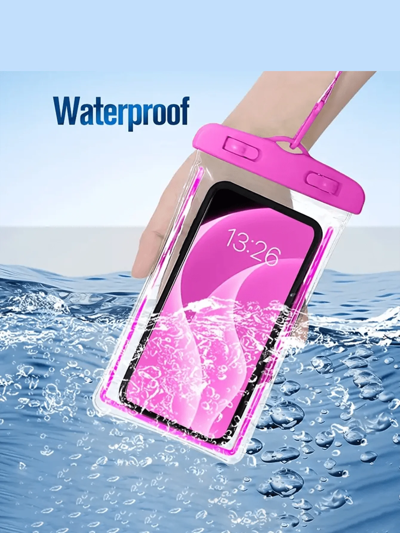 2-Pack Luminous Waterproof Pho - огляд і ціна Phone Cases Beach