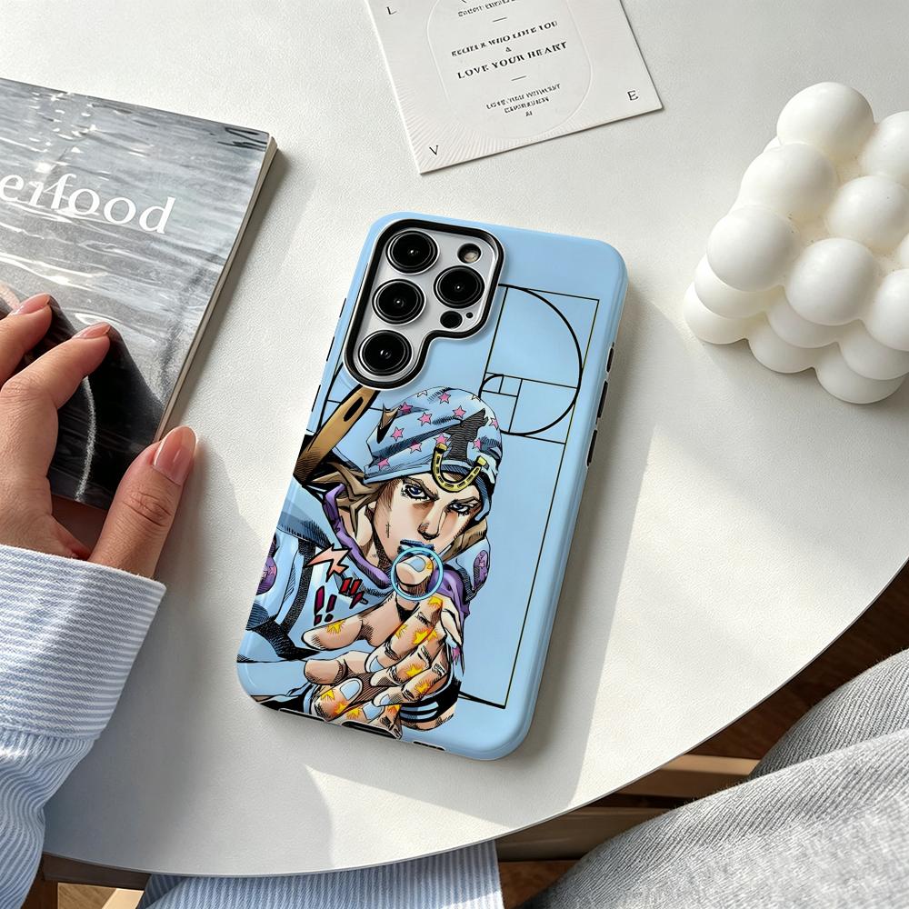 Hot cool Anime J-JOJO Steel Ba - огляд і ціна Phone Cases Cool