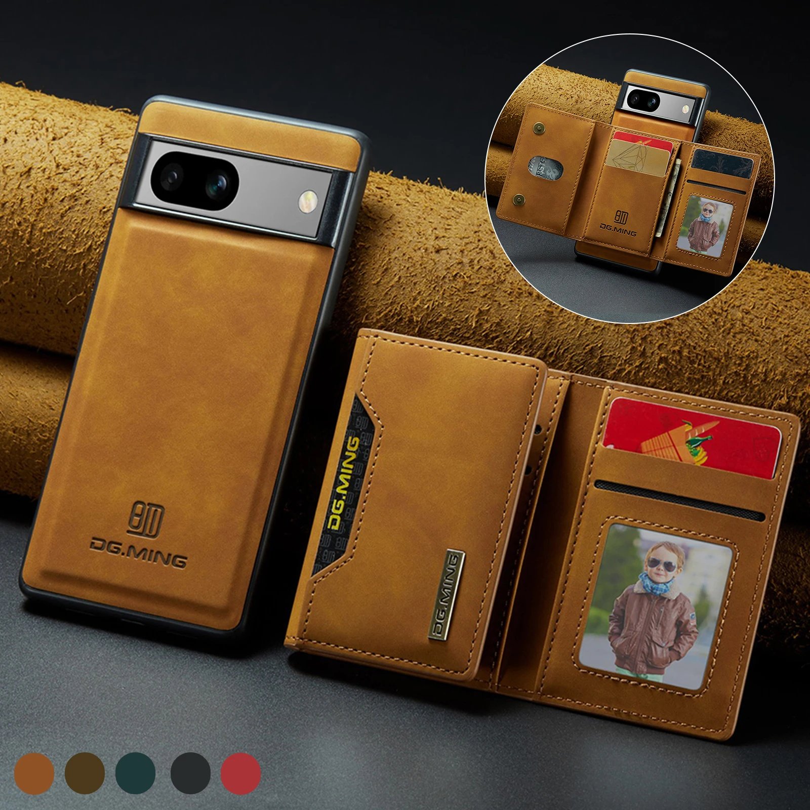 Magnetic Wallet Cards Solt Lea - огляд і ціна Leather Folio Wallet Case
