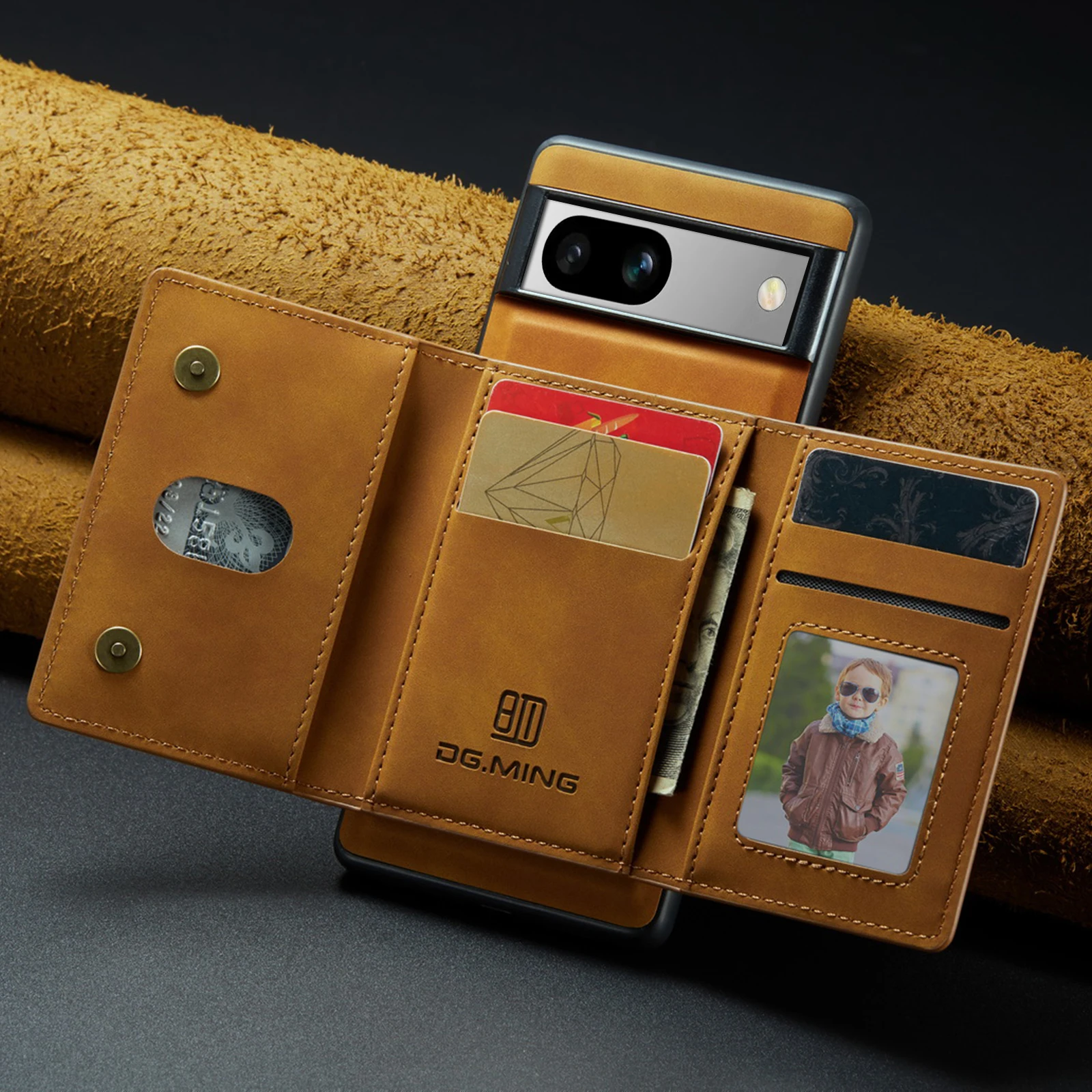 Magnetic Wallet Cards Solt Lea - огляд і ціна Leather Folio Wallet Case