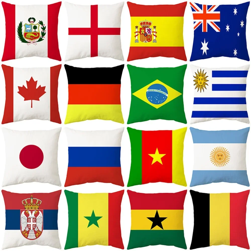 National Flags Printed Pillow  - огляд і ціна Phone Cases Qatar