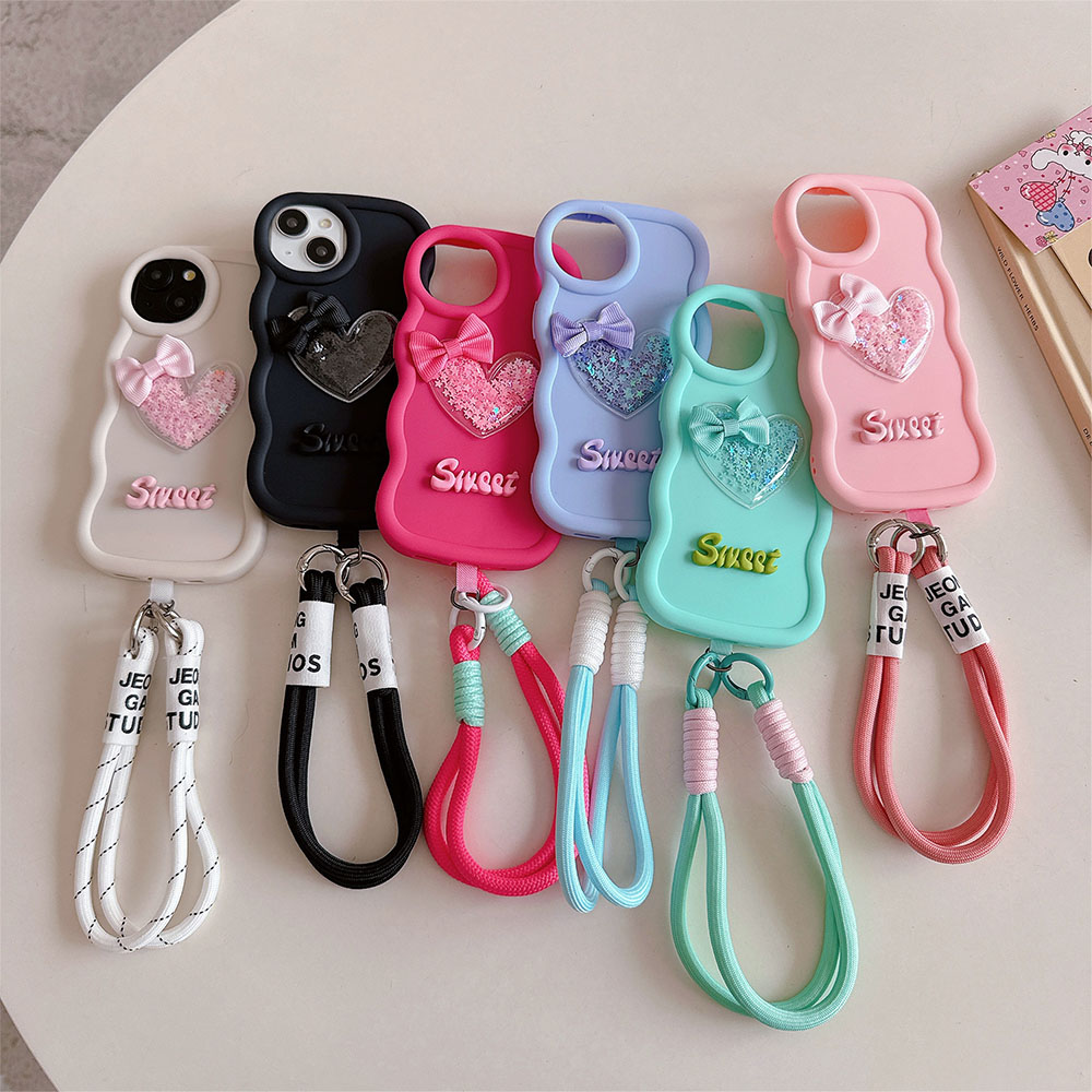 Love Heart Bow Wavy Soft Phone - огляд і ціна Phone Cases Ugly