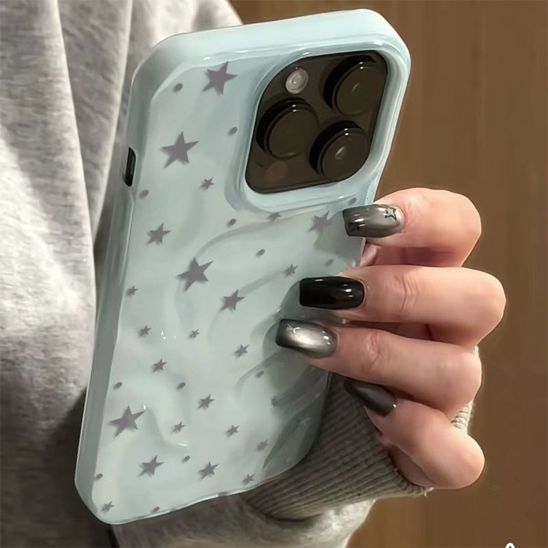 Minimalist Cute Star Wave Text - огляд і ціна Phone Cases Green
