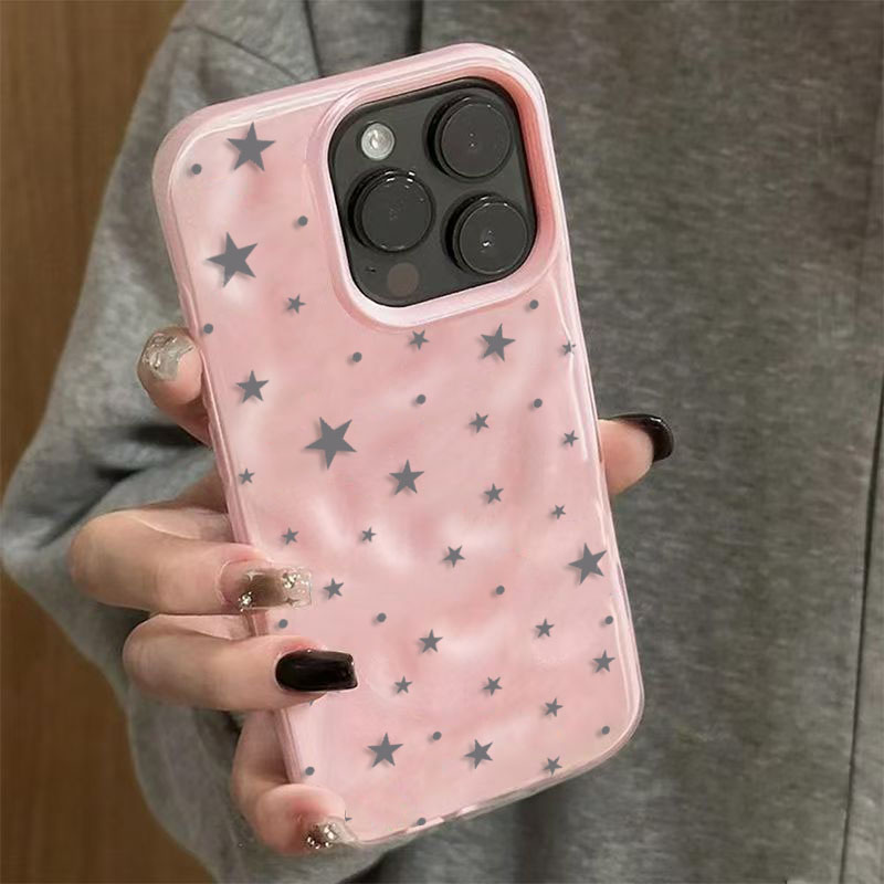 Minimalist Cute Star Wave Text - огляд і ціна Phone Cases Green