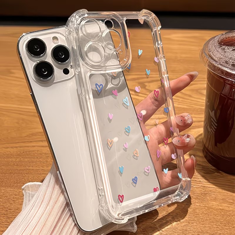 Transparent Corner Bumper Colo - огляд і ціна Phone Cases Xs