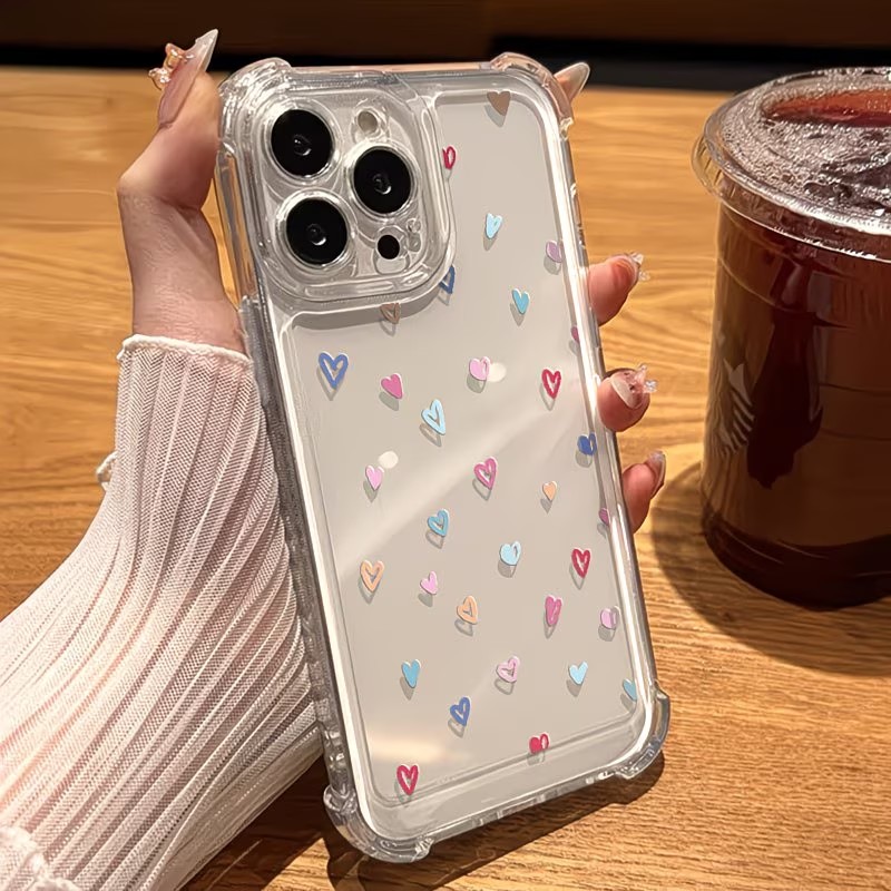 Transparent Corner Bumper Colo - огляд і ціна Phone Cases Xs