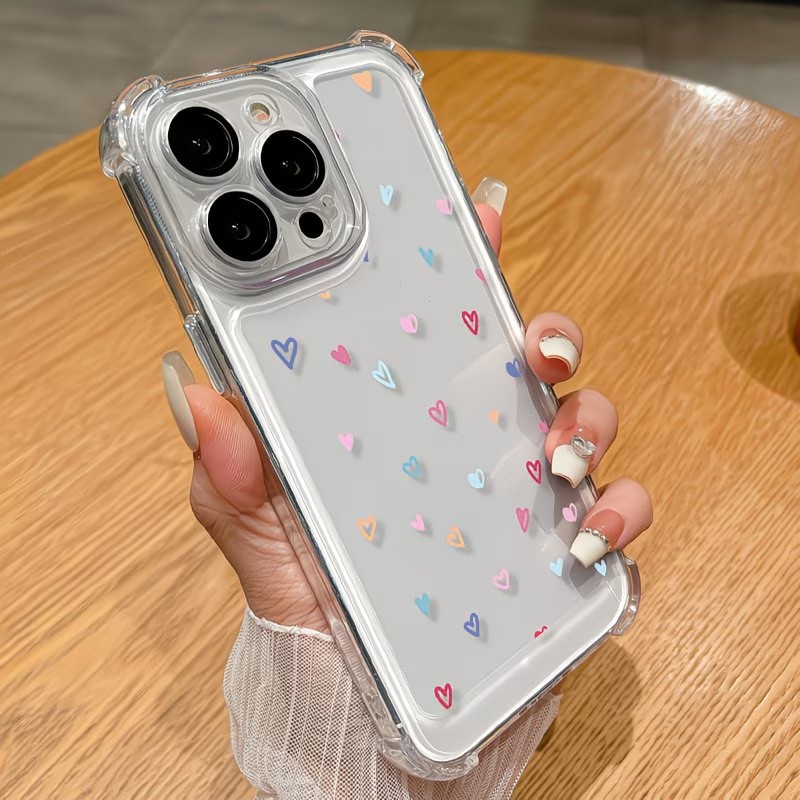 Transparent Corner Bumper Colo - огляд і ціна Phone Cases Xs